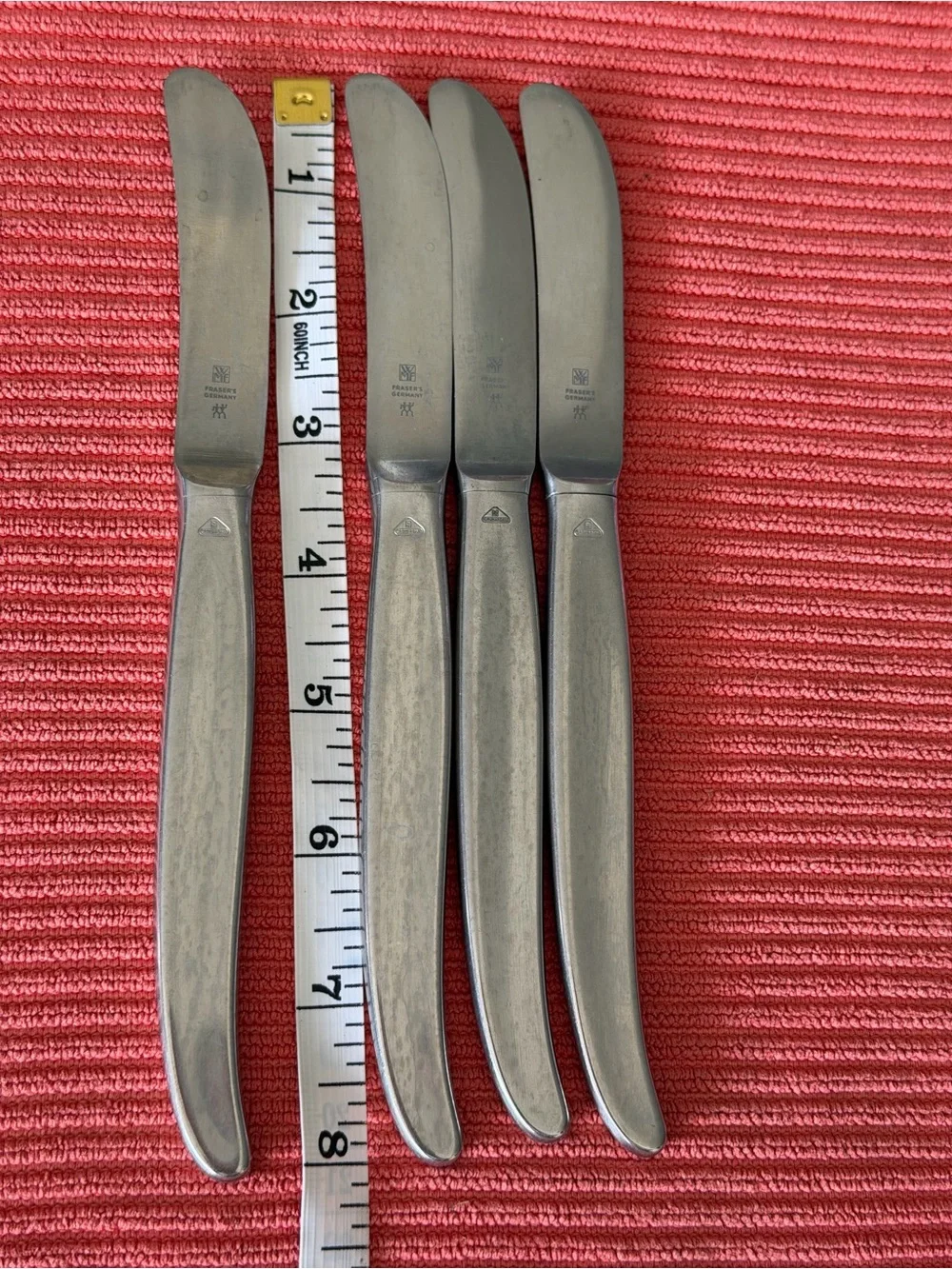 MCM ZWILLING J.A. Henckels German Stainless steel knives Set of 4